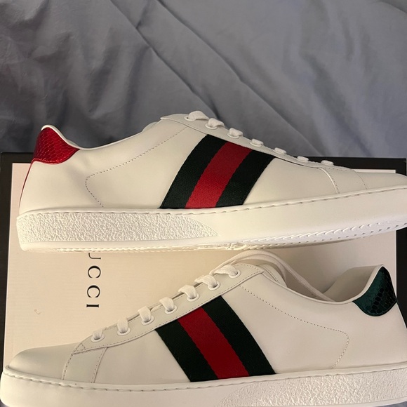 Gucci New Ace GRG Tiger Sneaker - UK 10 - Picture 6 of 12